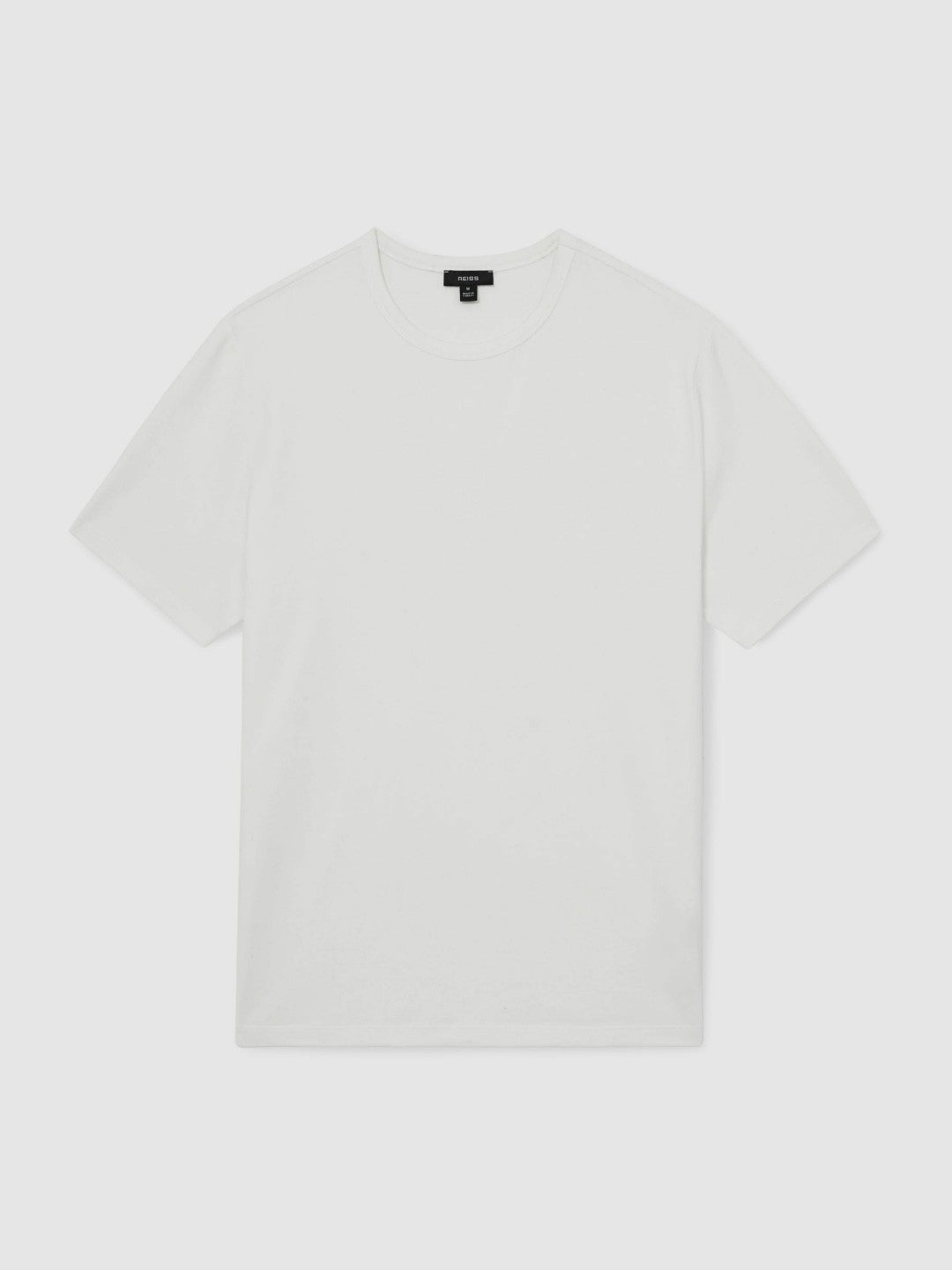 Stretch-Cotton Crew-Neck T-Shirt in White