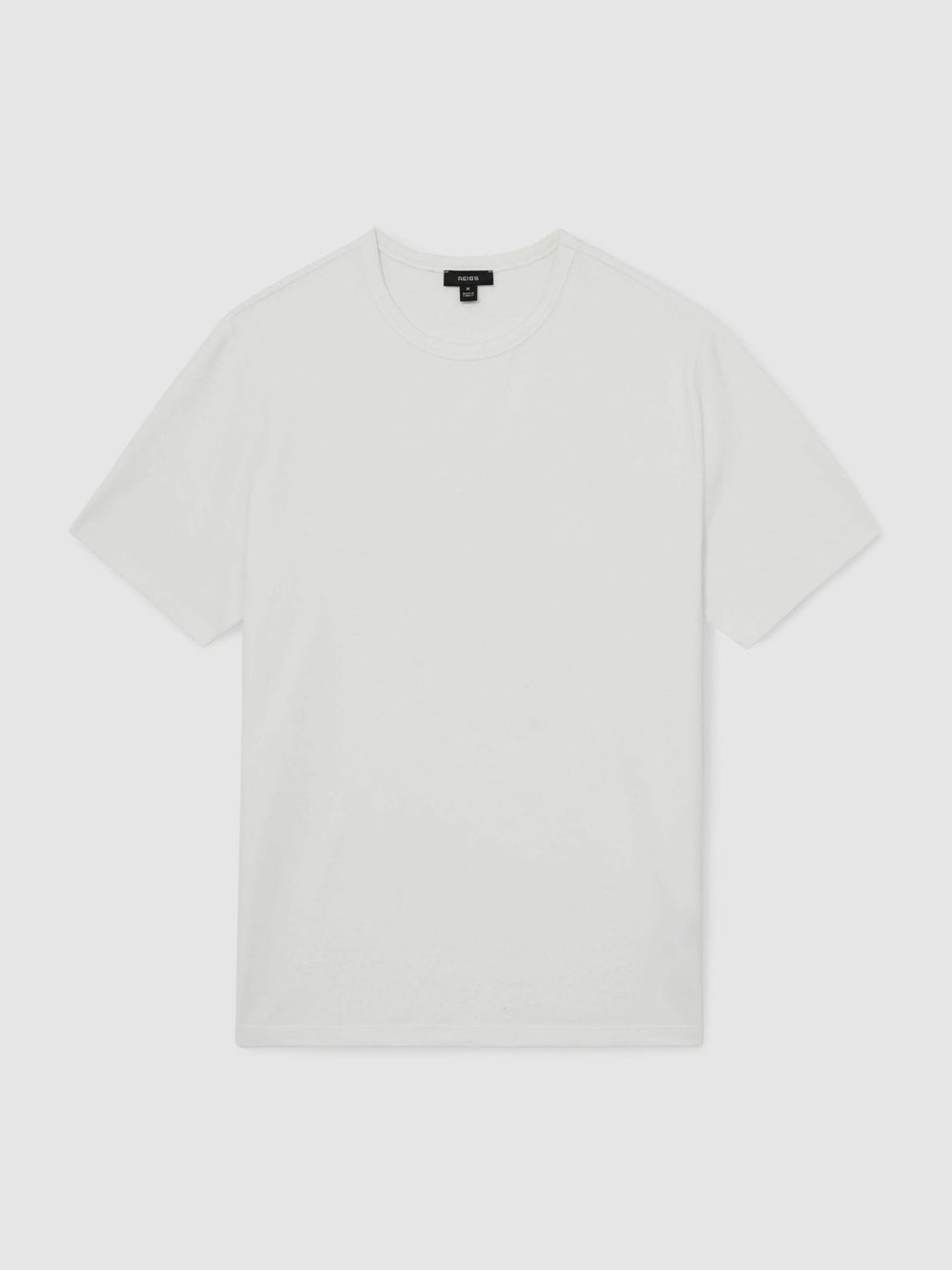 Stretch-Cotton Crew-Neck T-Shirt in White
