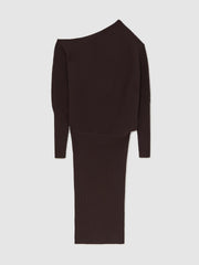 Dress in Plum Purple
