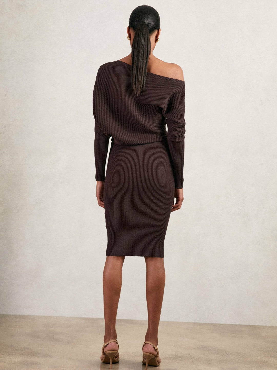 Dress in Plum Purple