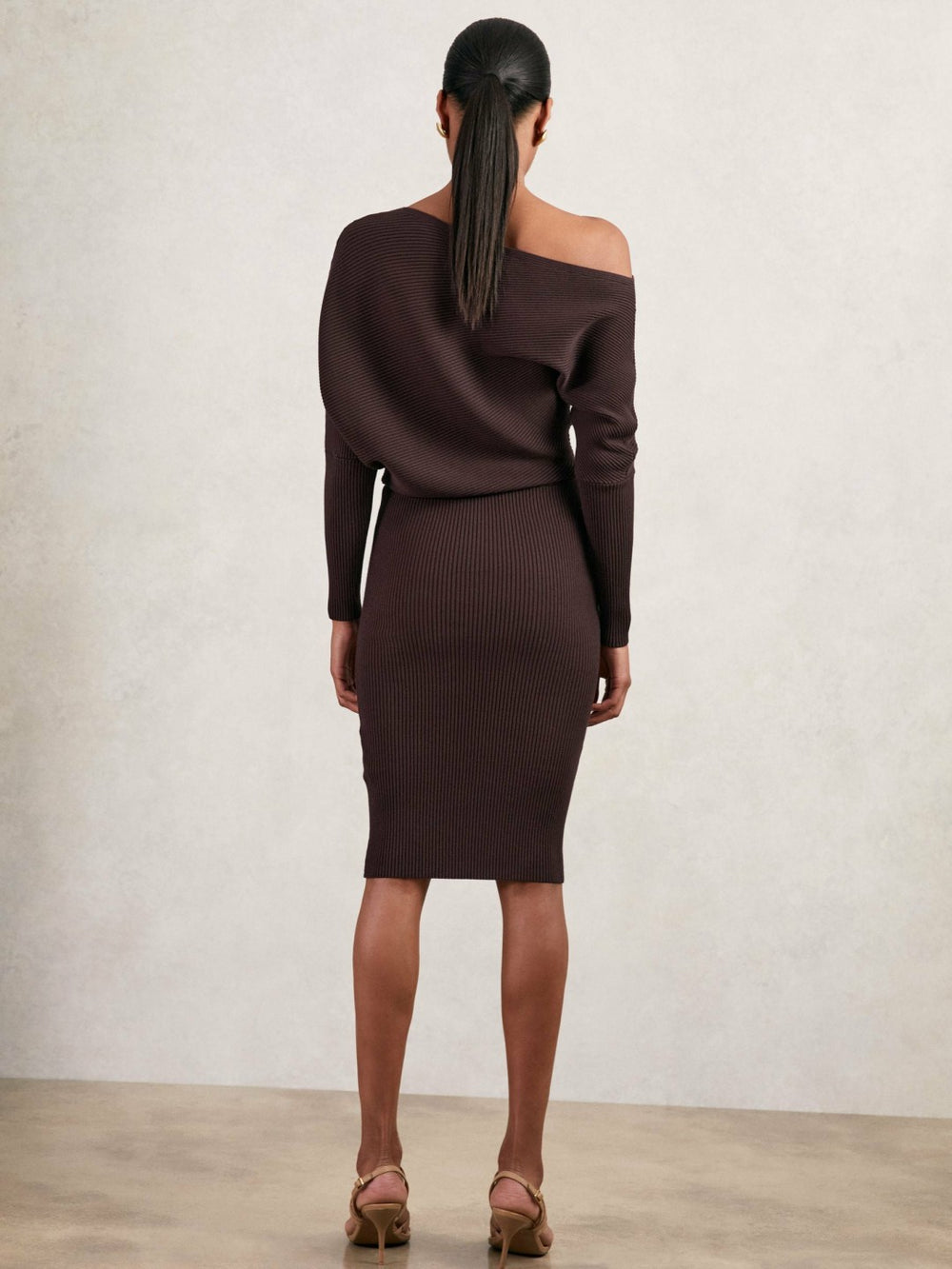 Dress in Plum Purple