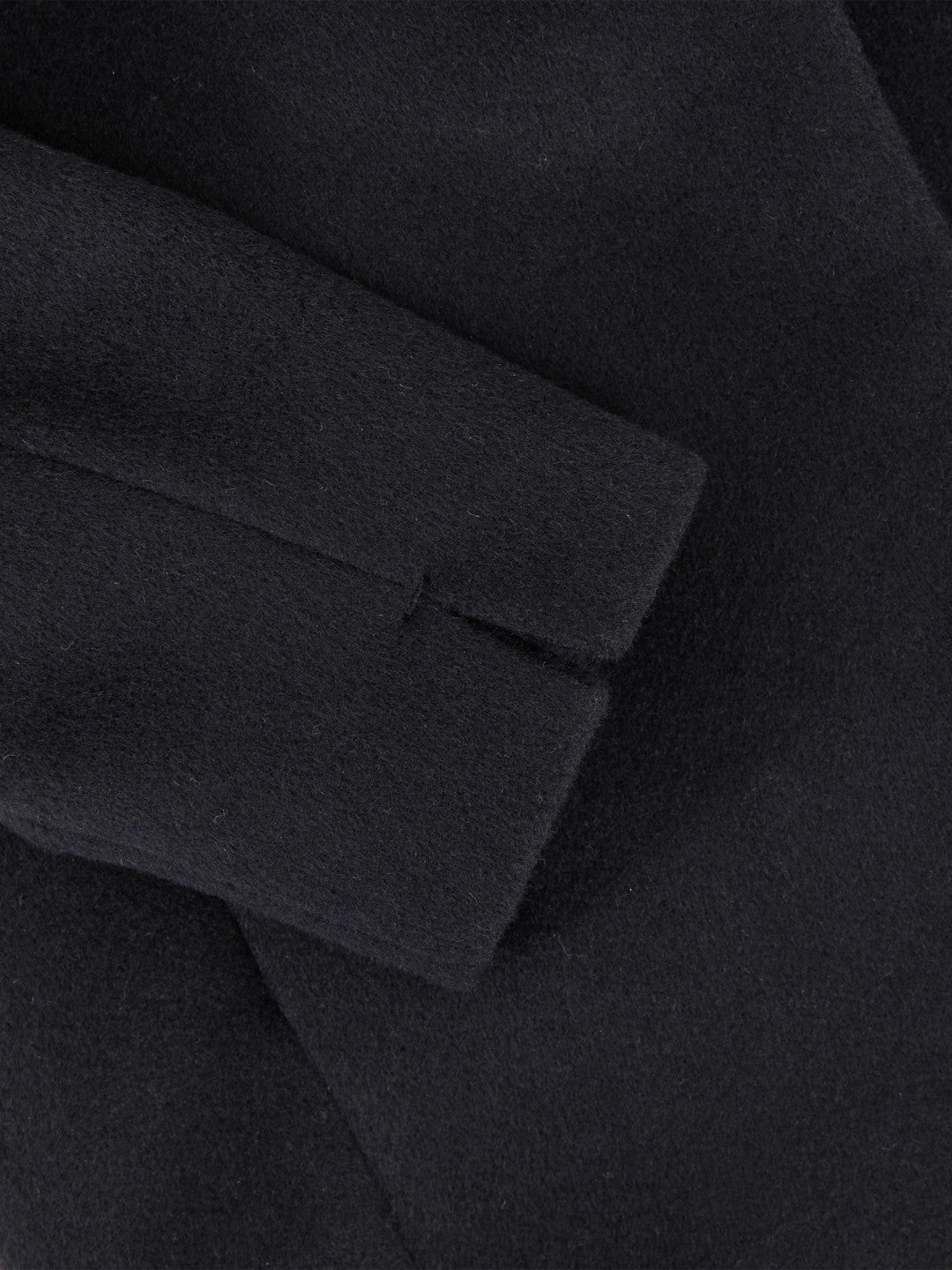 3-9 yrs Wool-Blend Funnel-Neck Coat in Navy