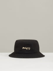 Unisex Fit McLaren Racing Cotton Bucket Hat in Black