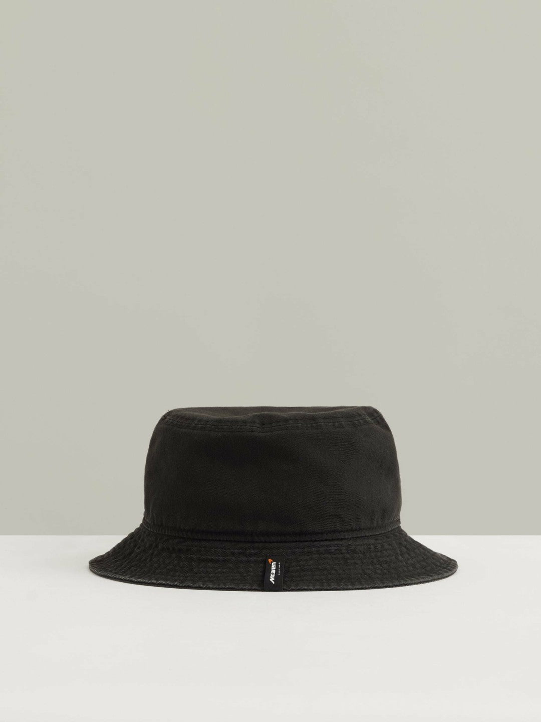 Unisex Fit McLaren Racing Cotton Bucket Hat in Black
