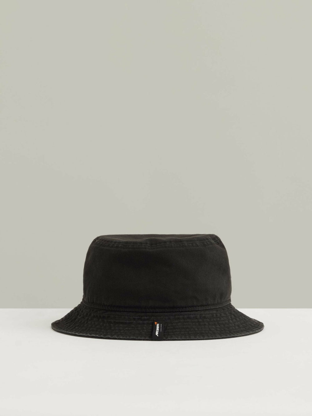 Unisex Fit McLaren Racing Cotton Bucket Hat in Black