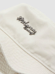 Unisex Fit McLaren Racing Cotton Bucket Hat in Stone