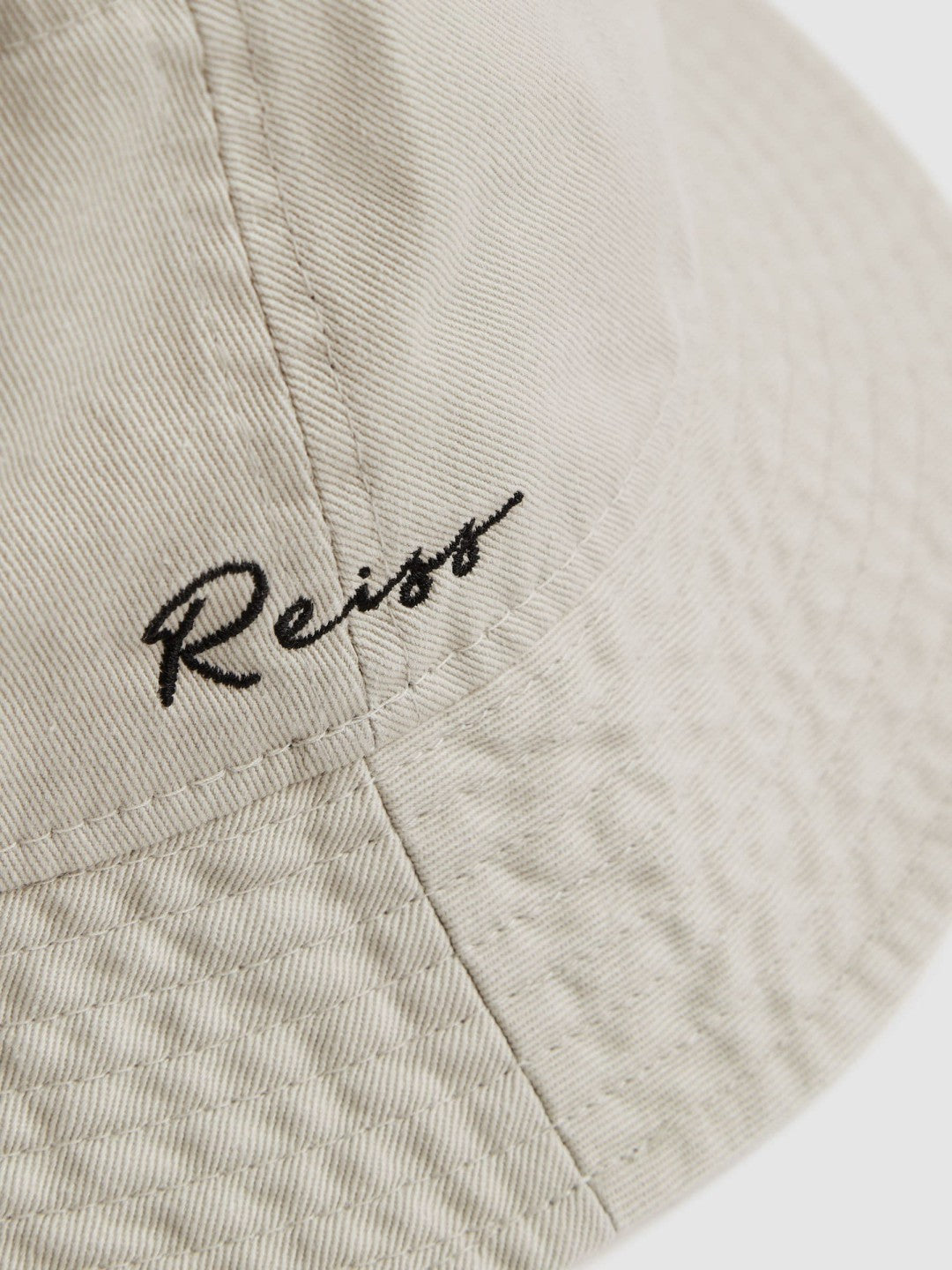Unisex Fit McLaren Racing Cotton Bucket Hat in Stone