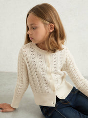 Cardigan in Ivory