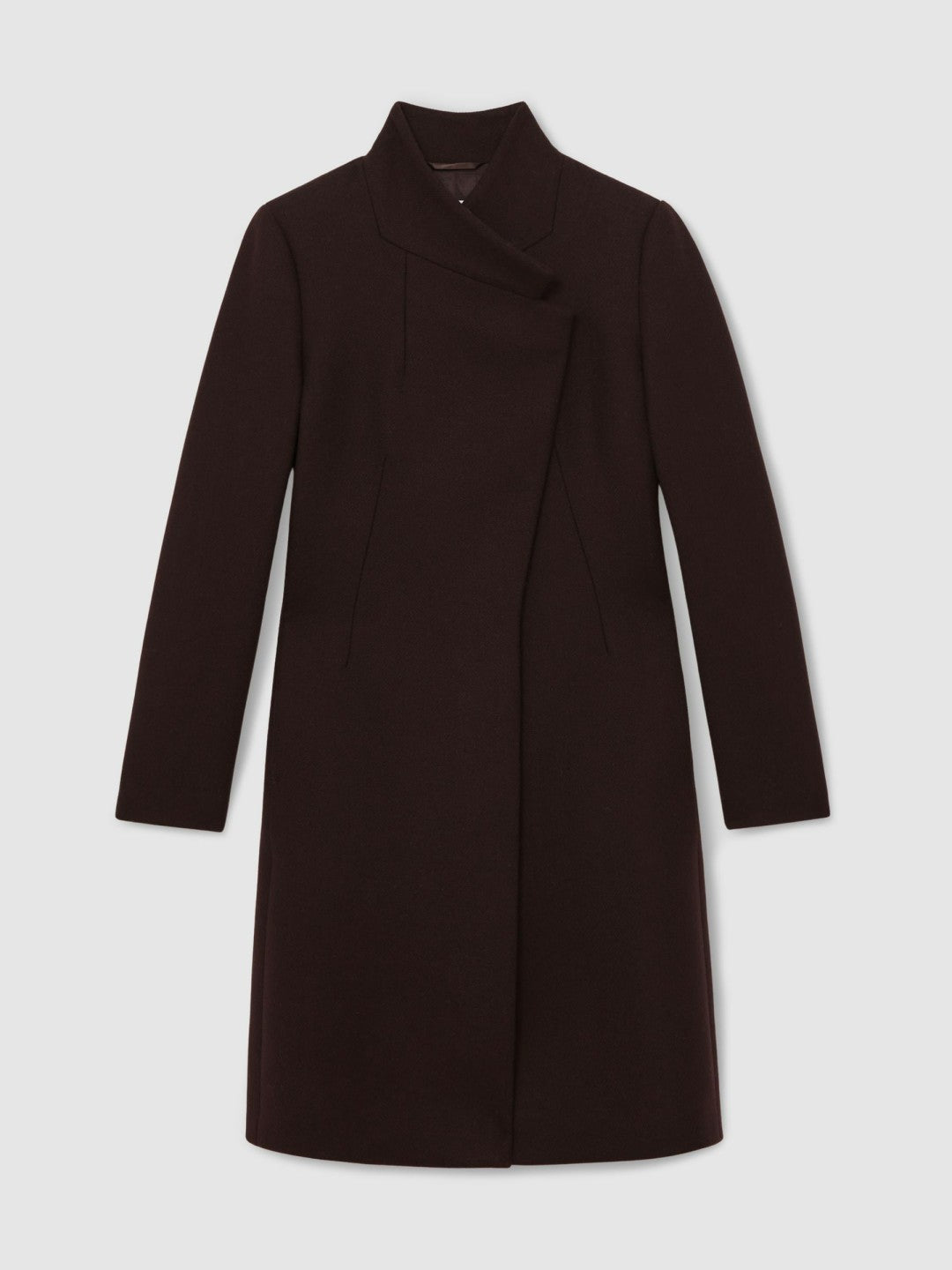 Coat in Chocolate Brown