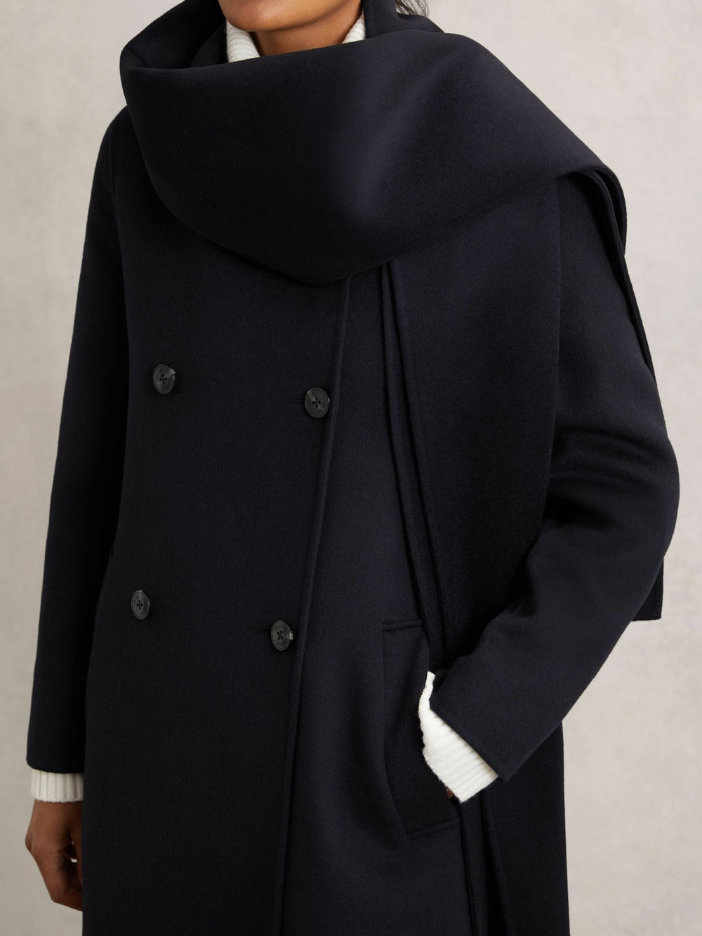 Coat in Navy