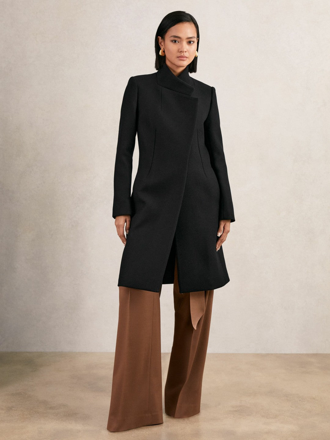 Petite Coat in Black