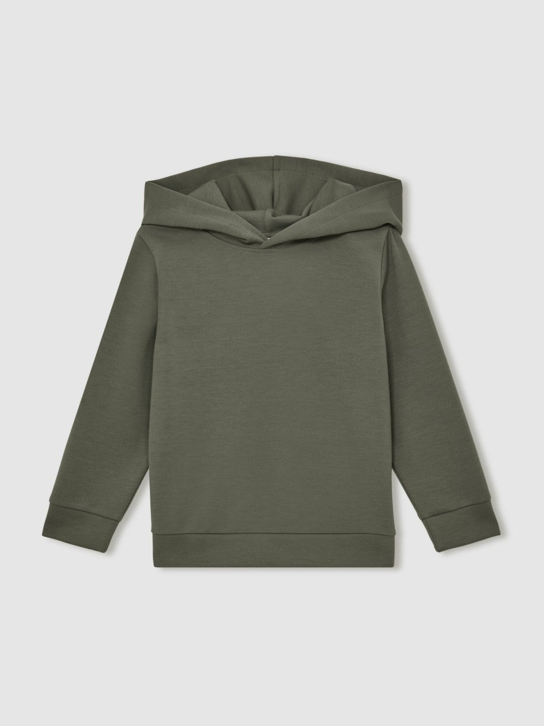 3-9 yrs Interlock Jersey Hoodie in Dark Sage