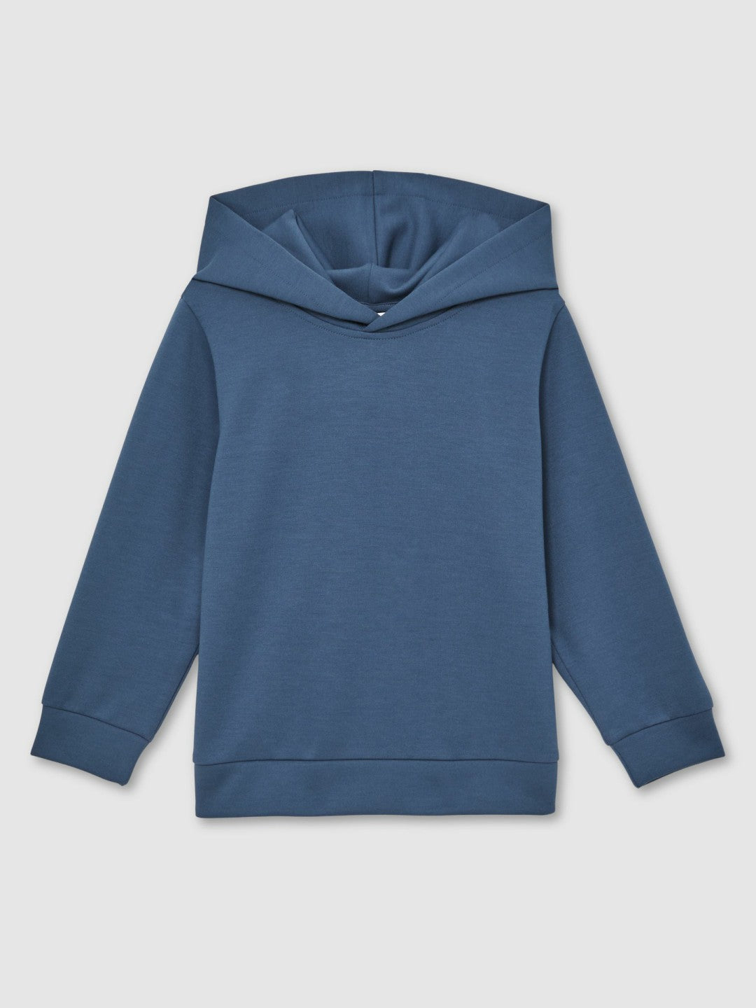 Interlock Jersey Hoodie in Ocean Blue