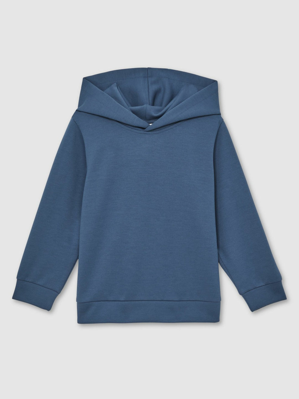 Interlock Jersey Hoodie in Ocean Blue