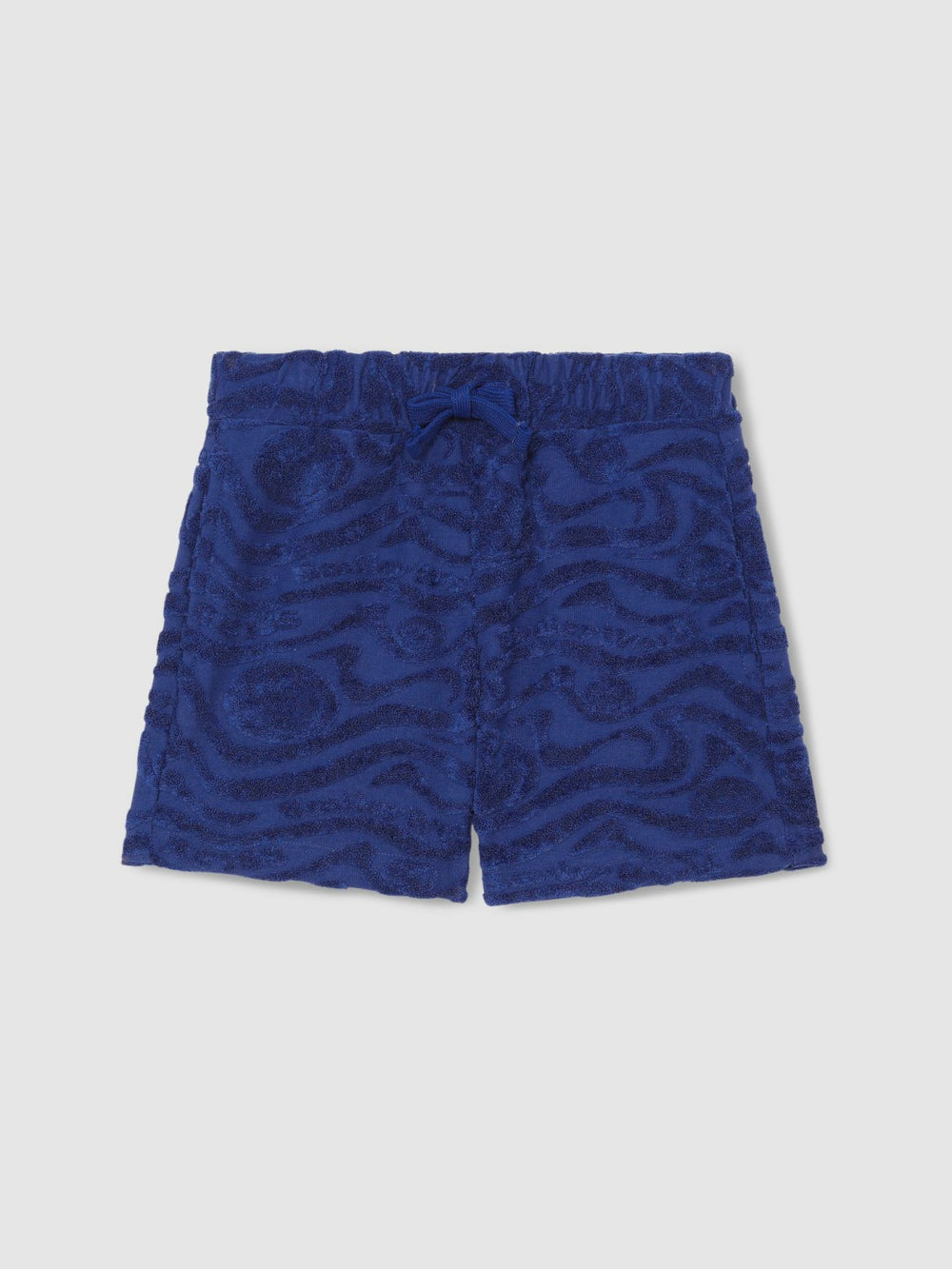 9-13 yrs SmileyWorld Wave Texture Shorts in Bright Blue