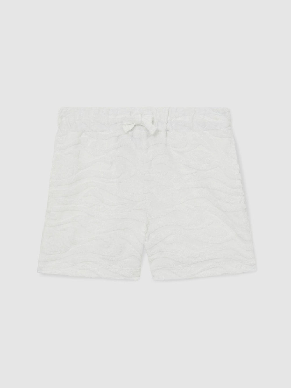 3-9 yrs SmileyWorld Wave Texture Shorts in White