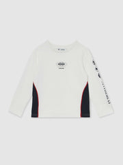 3-9 yrs Superman Cotton Logo T-Shirt in White