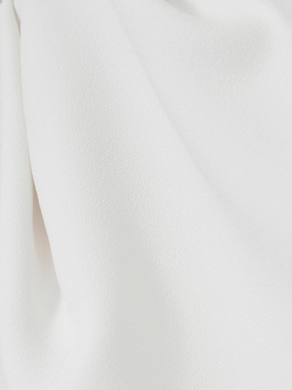 One-Shoulder Draped Top in Ivory