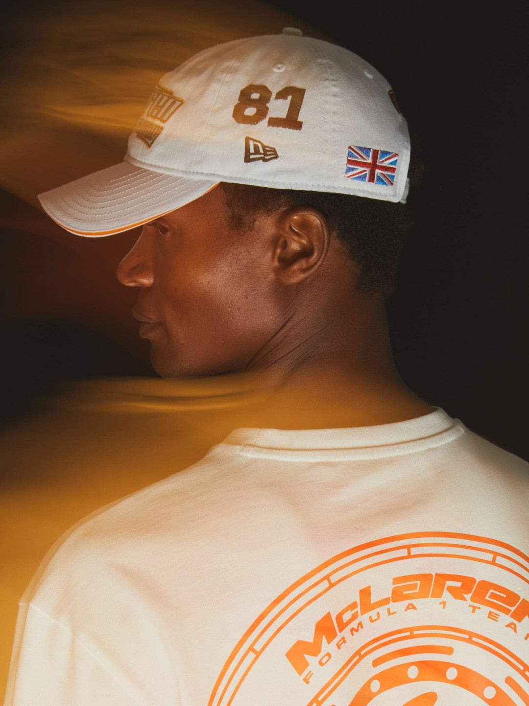 McLaren Racing Heritage Cap Unisex Fit in White