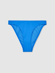 High Cut Bikini Bottoms in Cornflower Blue