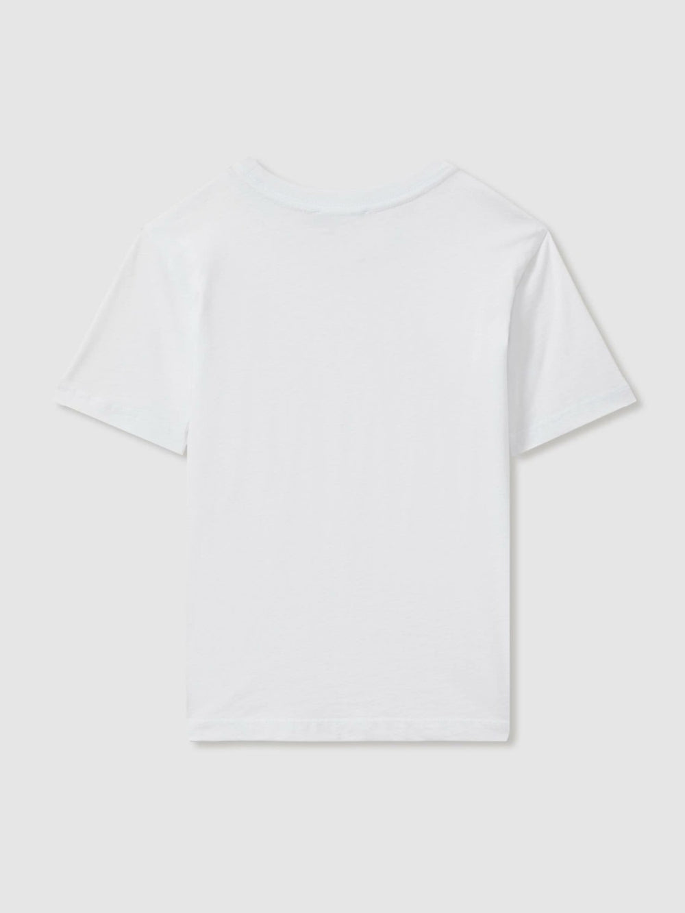 9-13 yrs Crew Neck T-Shirt in White