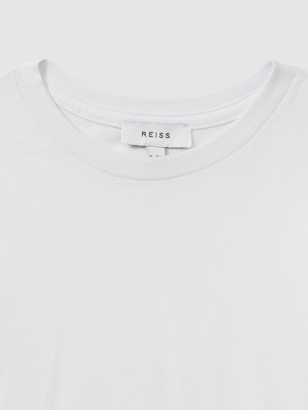 9-13 yrs Crew Neck T-Shirt in White