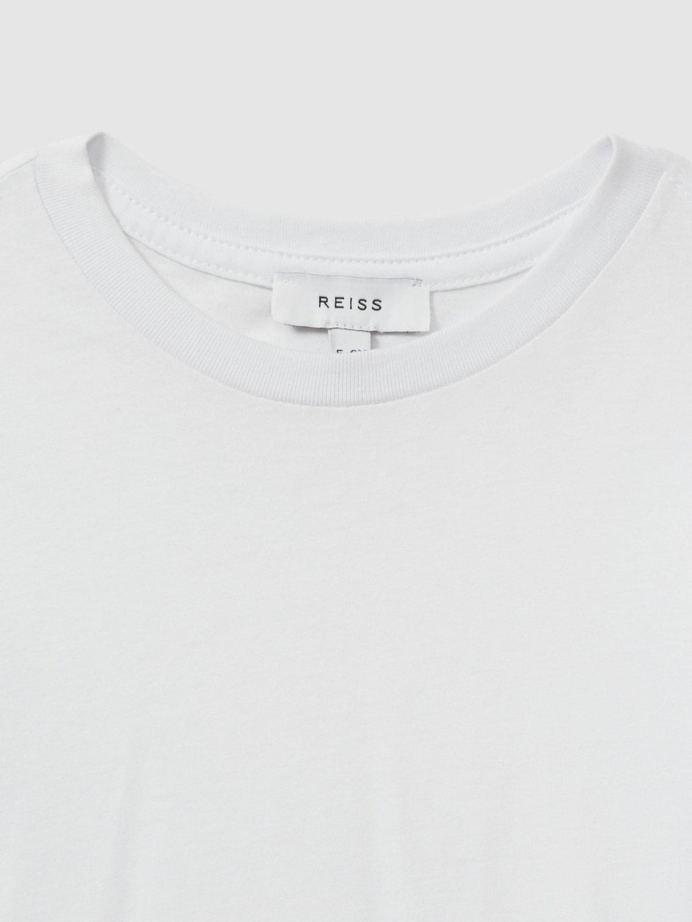 9-13 yrs Crew Neck T-Shirt in White