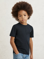 9-13 yrs Crew Neck T-Shirt in Navy