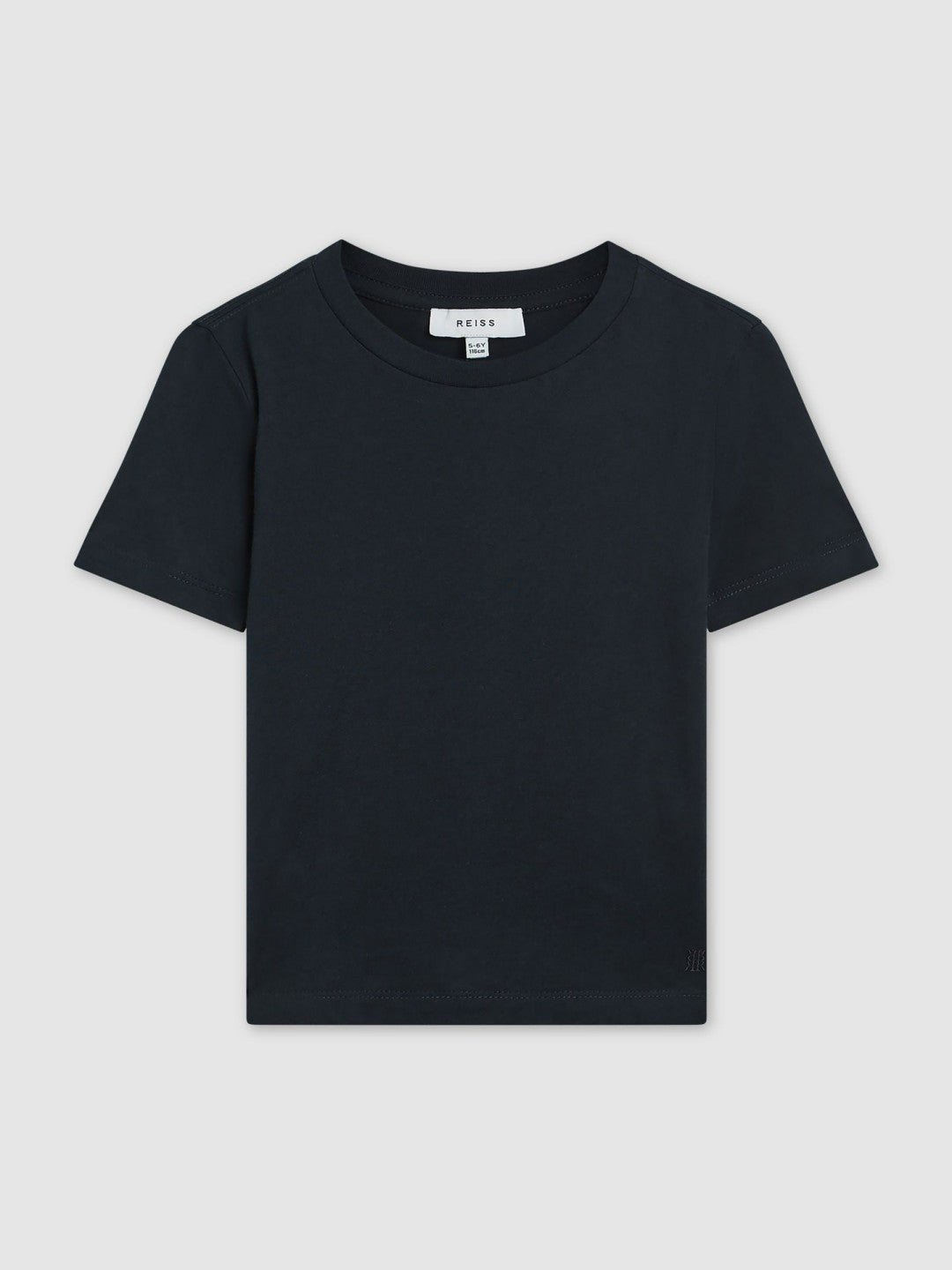 9-13 yrs Crew Neck T-Shirt in Navy