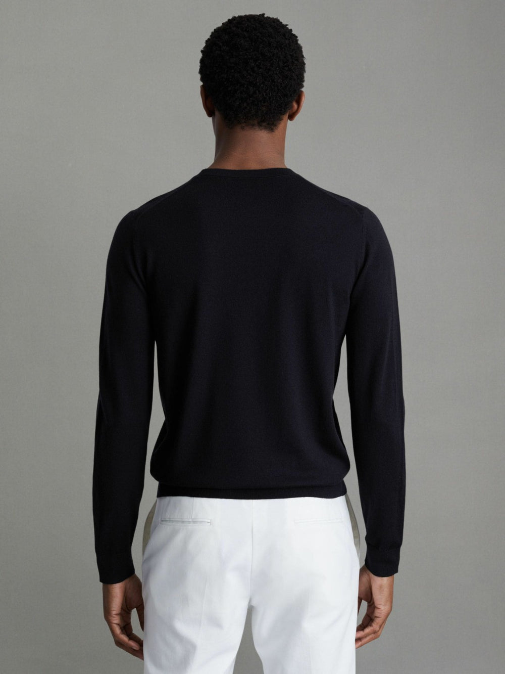 Pack of Two Merino Wool Jumpers in Navy