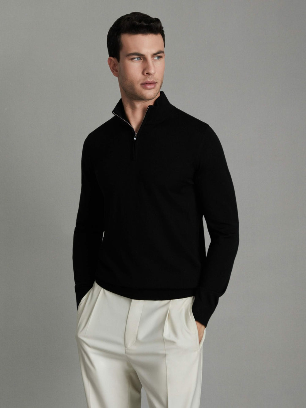 Pack of Two Merino Wool Jumpers in Black
