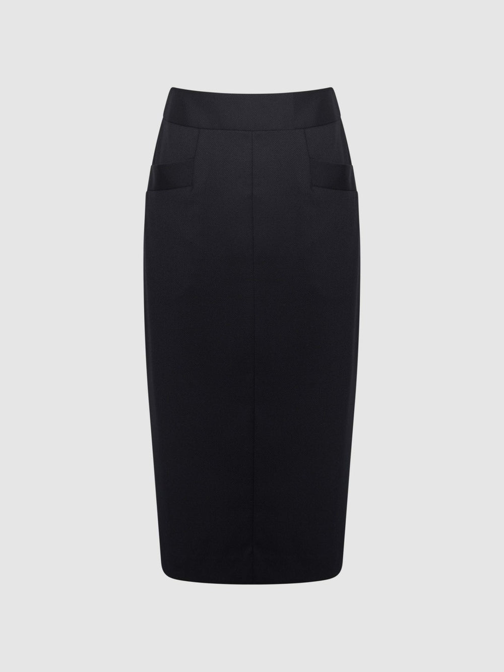 Tailored Pencil Skirt in Navy