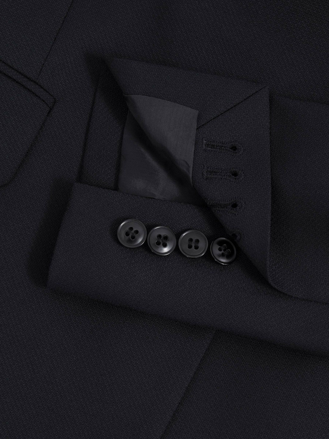Single Breasted Suit Blazer in Navy