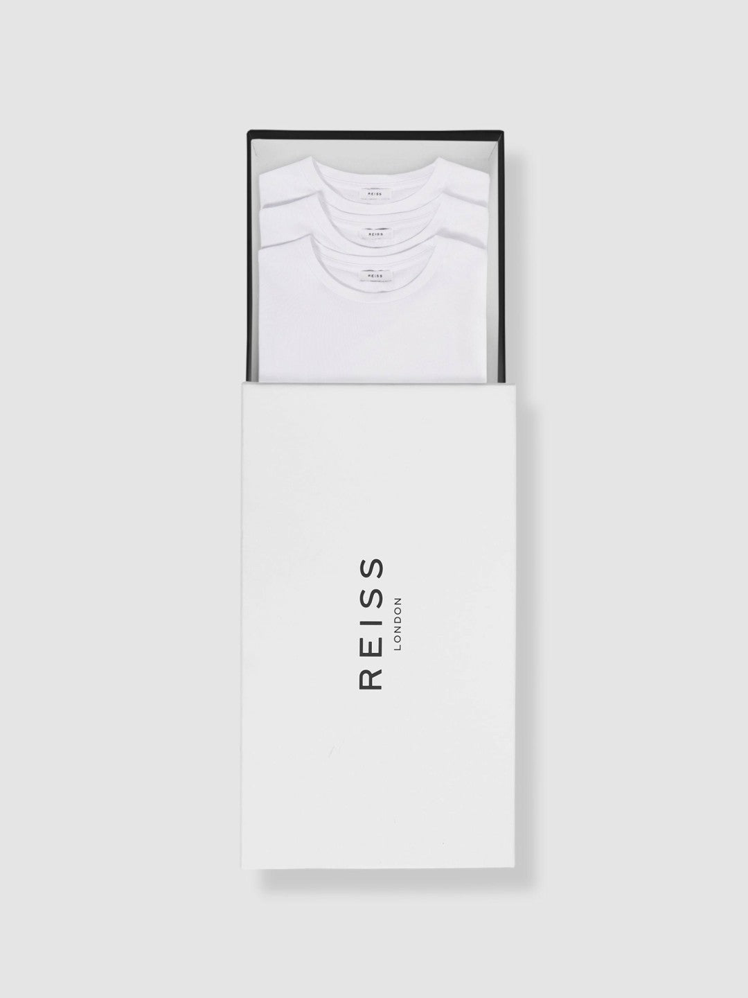 Three Pack Of Crew Neck T-shirts in White