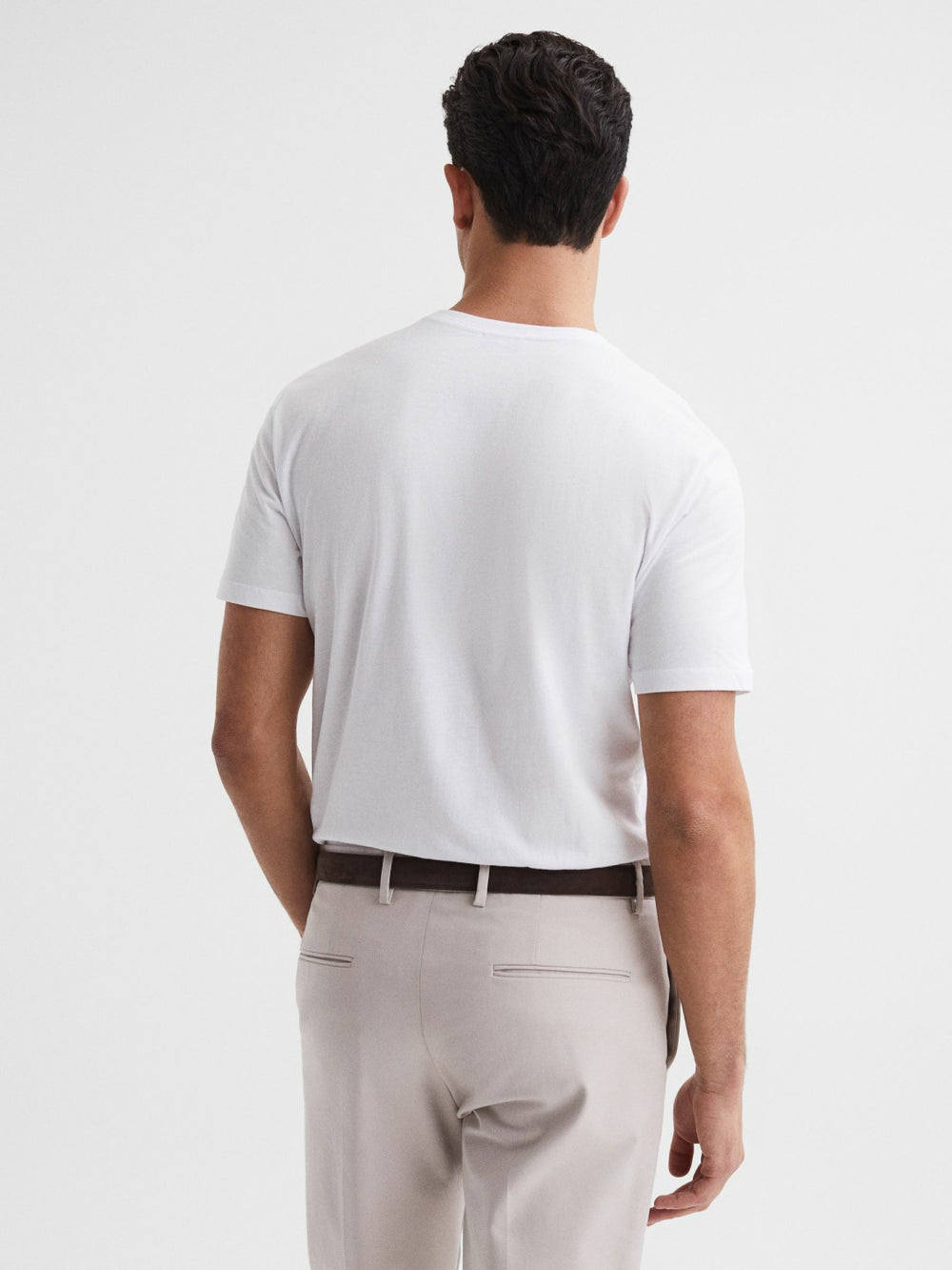 Three Pack Of Crew Neck T-shirts in White