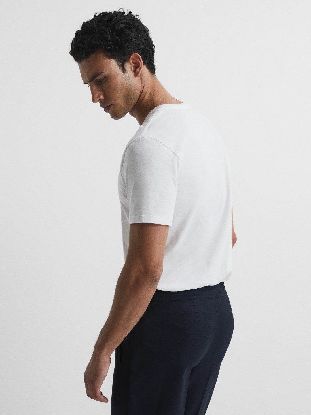 Three Pack Of Crew Neck T-shirts in White