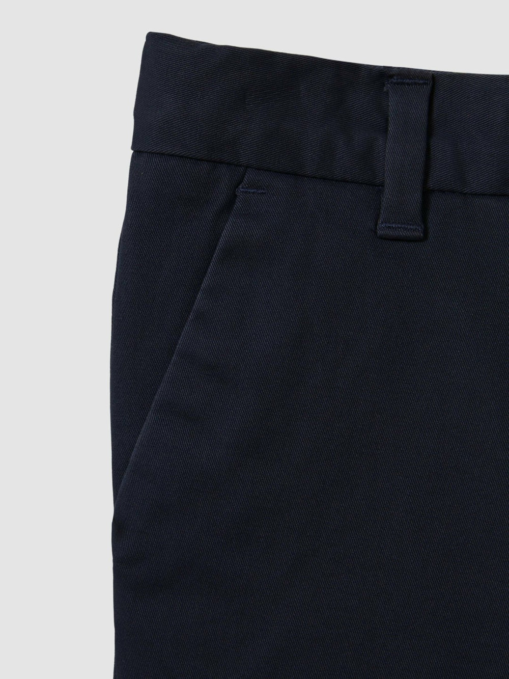 3-9 yrs Cotton Chino Shorts with Stretch in Navy