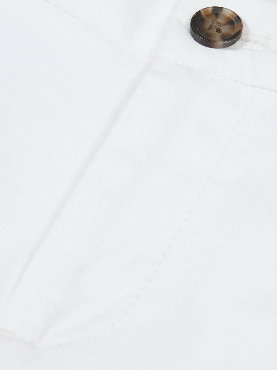 3-9 yrs Cotton Chino Shorts with Stretch in White