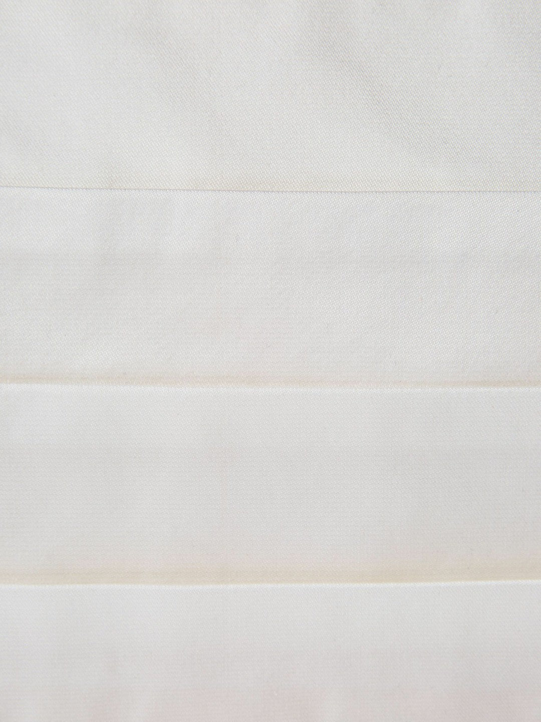 Silk Cummerbund in Ivory