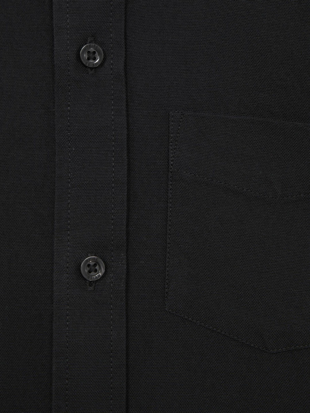 3-9 yrs Button Down Oxford Shirt in Black