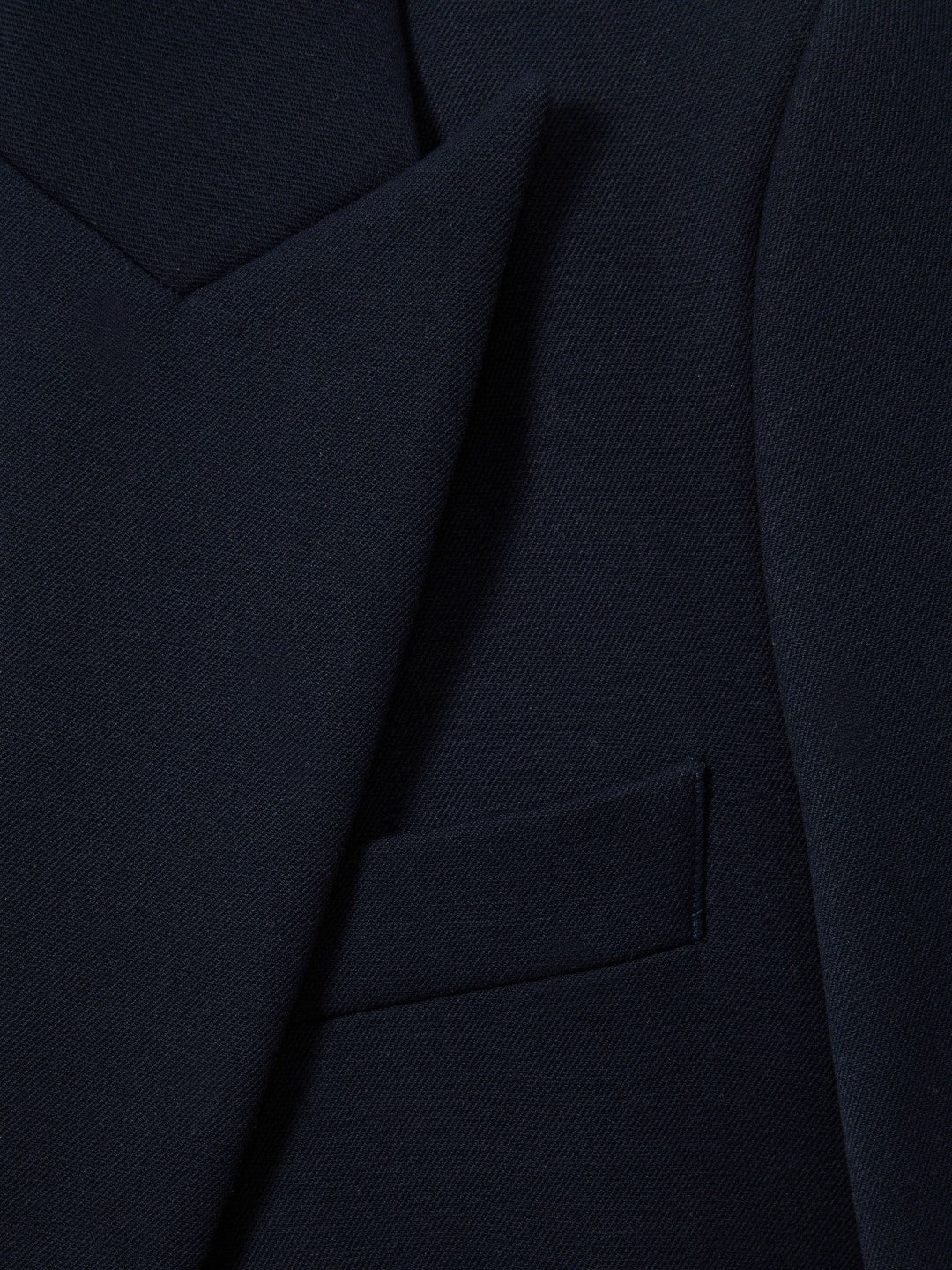 Tailored Single Breasted Suit Blazer in Navy