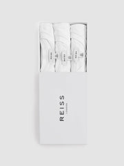 3-9 yrs Three Pack Of Crew Neck T-Shirts in White