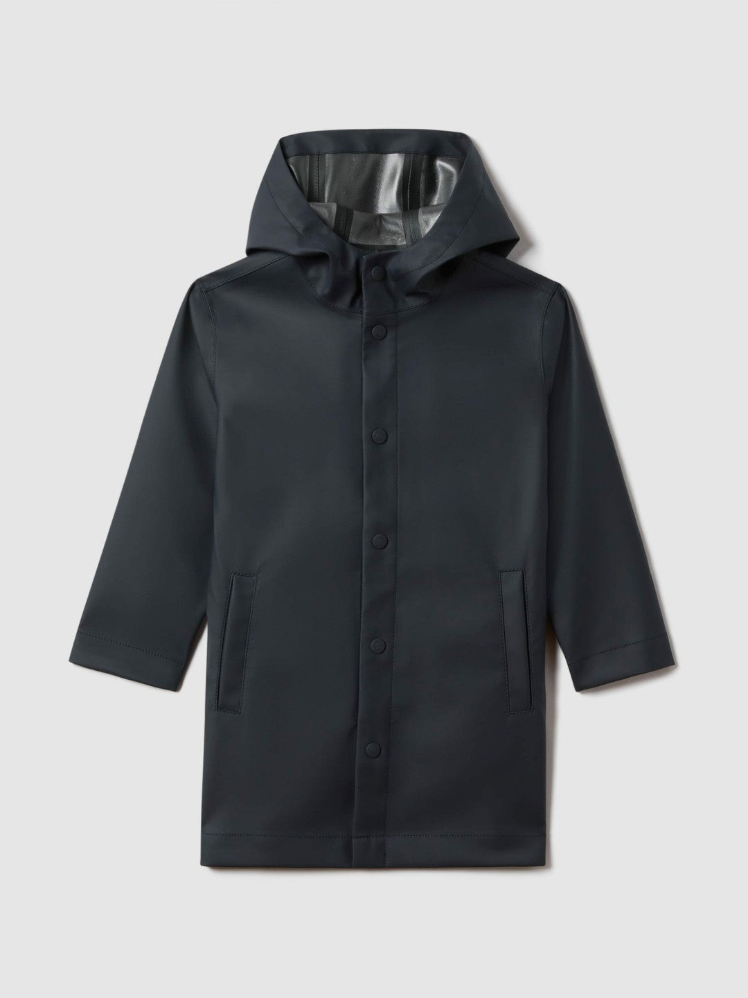 13-14 yrs Water Repellent Hooded Coat in Navy