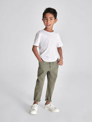 4-9 yrs Crew Neck T-Shirt in White