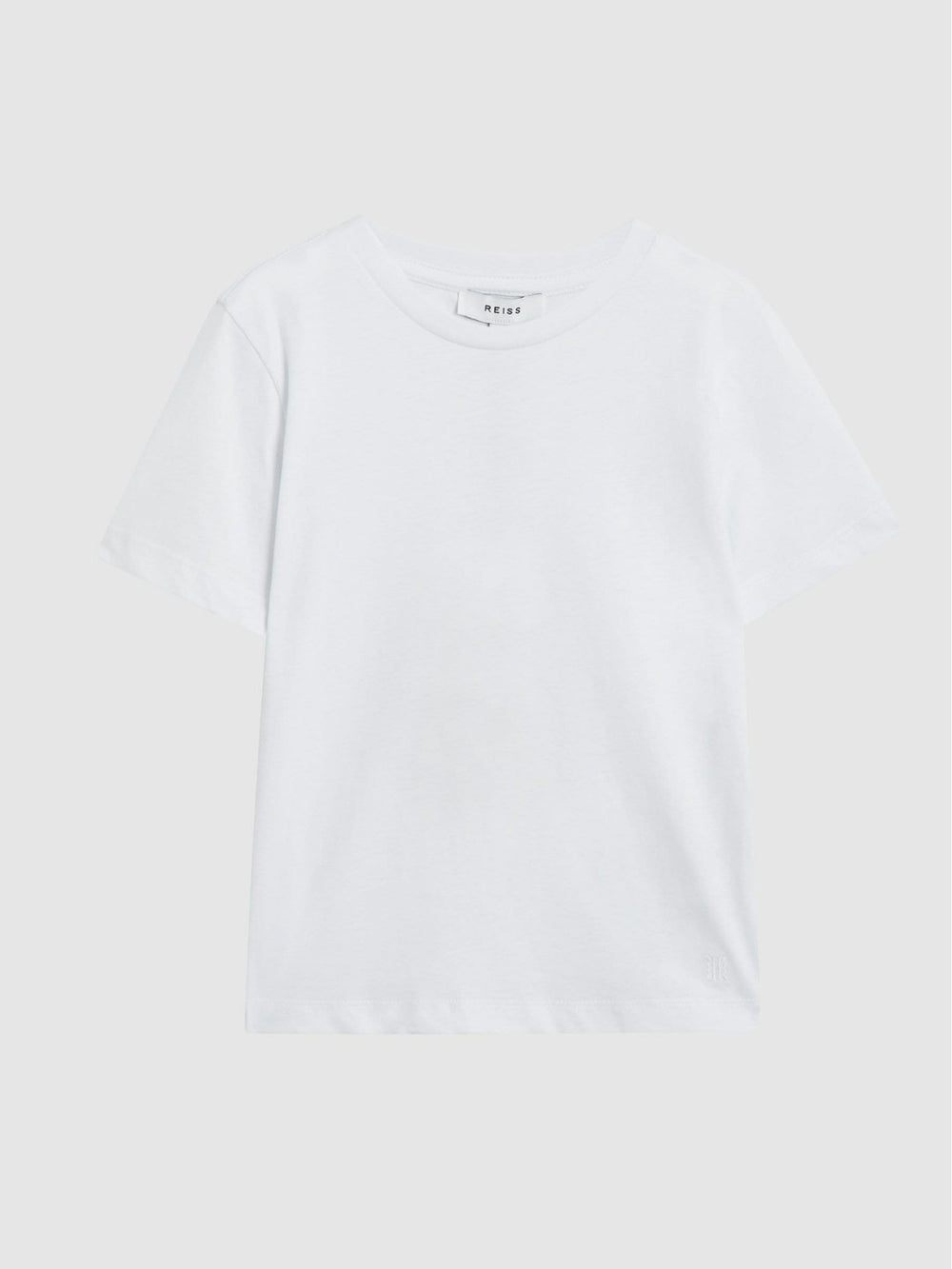 4-9 yrs Crew Neck T-Shirt in White