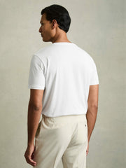 Cotton-Jersey Crew-Neck T-shirts 3 Pack in White