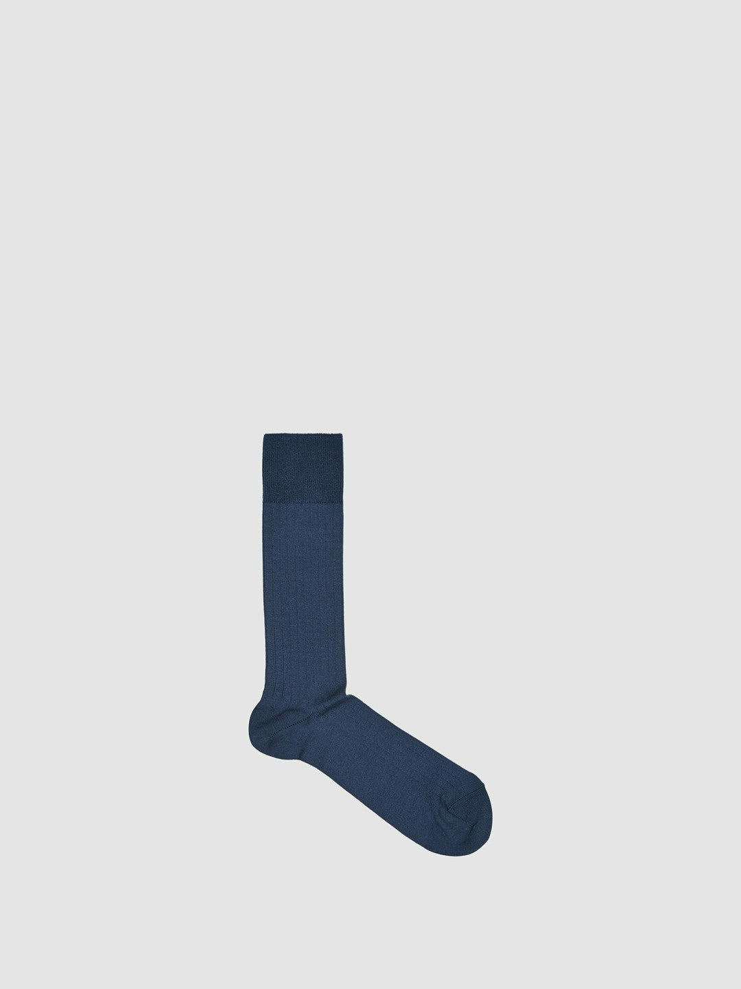 Ribbed Socks in Airforce Blue