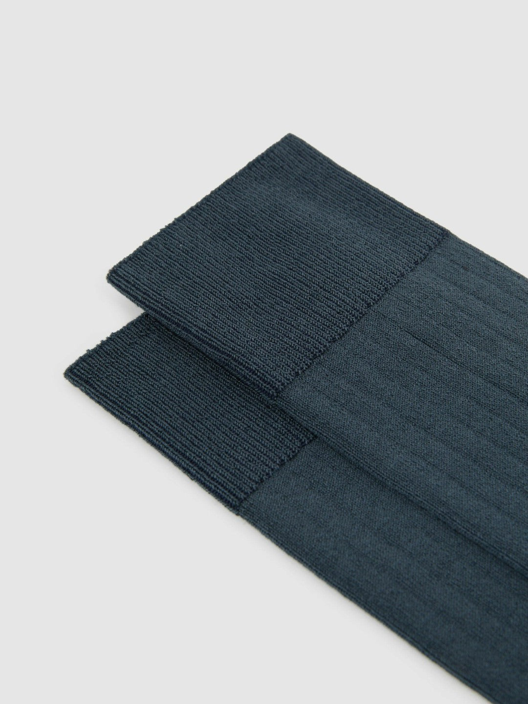 Ribbed Socks in Airforce Blue