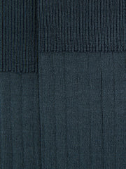 Ribbed Socks in Airforce Blue