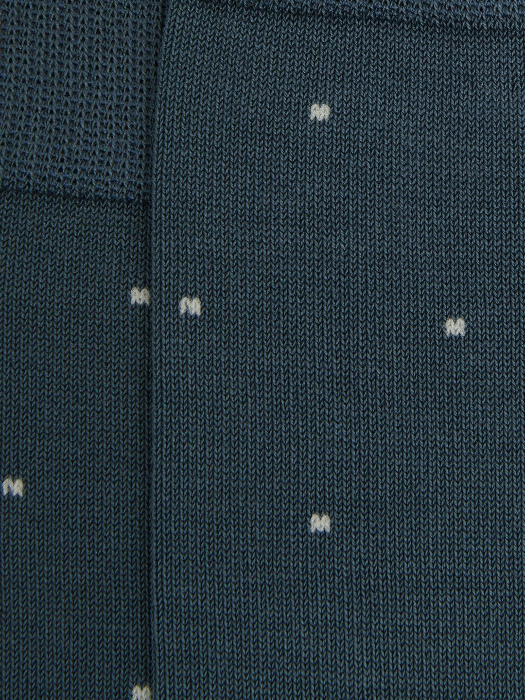 Polka Dot Socks in Airforce Blue